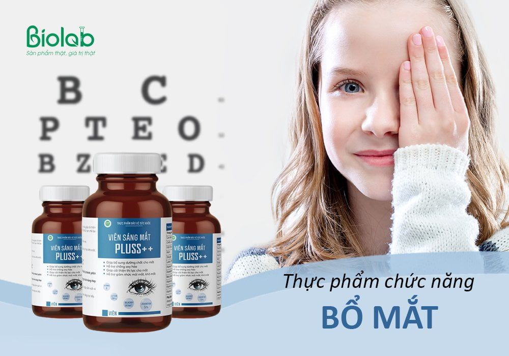 thực phẩm chức năng bổ mắt tốt